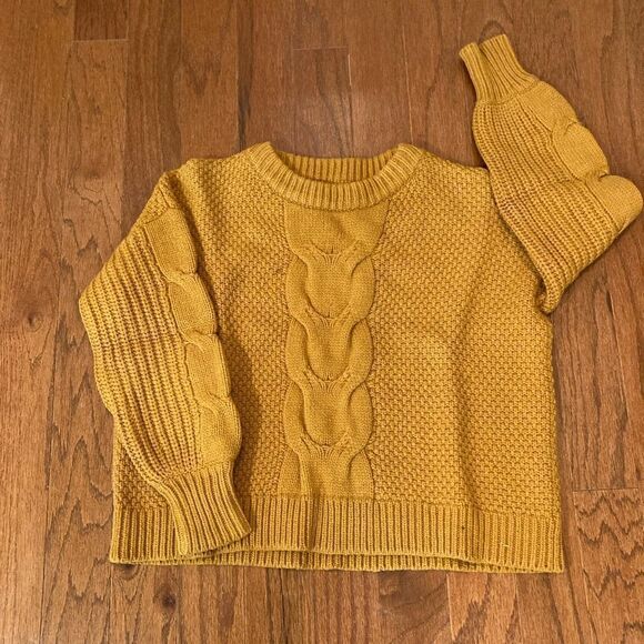 J. CREW XXS Cable-knit Preppy Wool Blend Balloon sleeve sweater - Picture 2 of 11